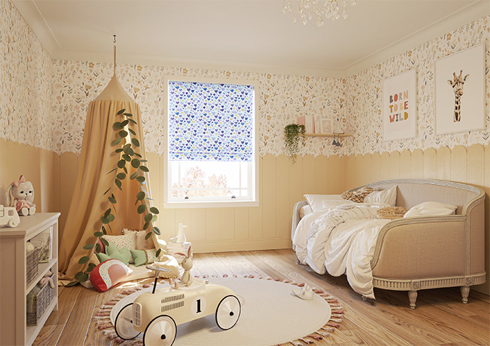 Sweetheart, Purple - Twist&Fit Roman Blind - Image 6